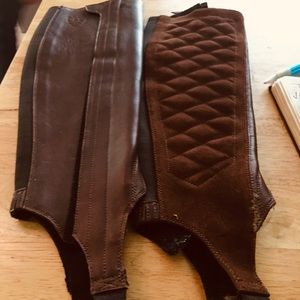 Ariat  Ladies Leather n Suede Half Chaps